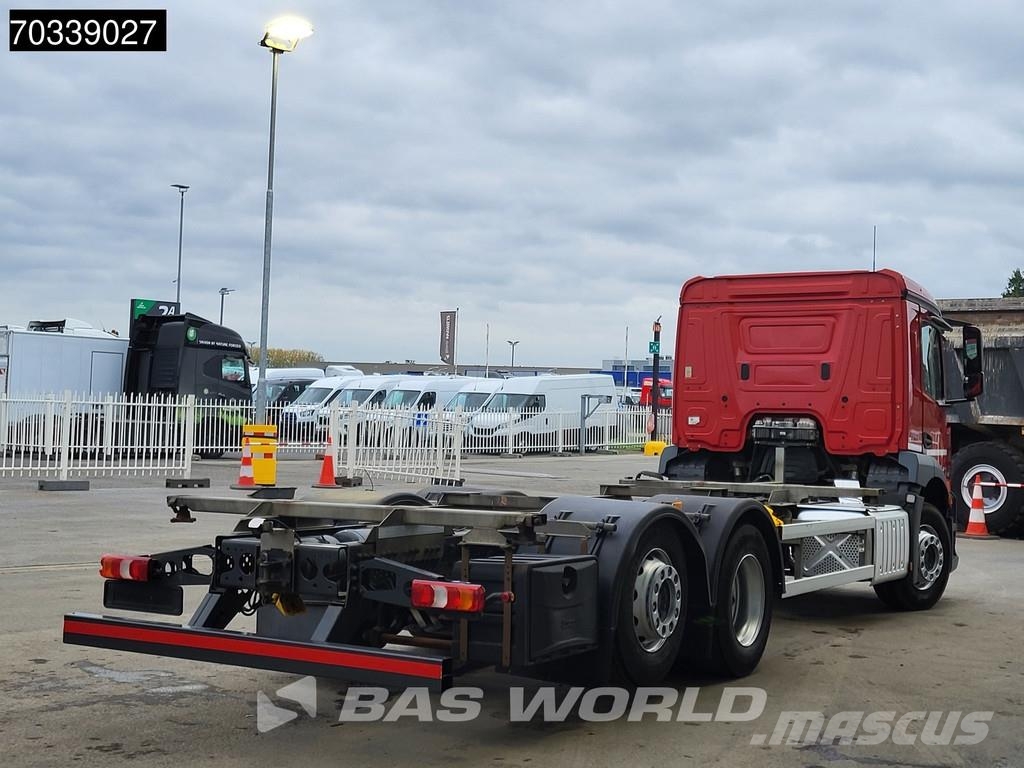 Mercedes-Benz Antos 2535 Antos 6X2 BDF ADR Full Air Suspension L Φορτηγά με γερανό & γάτζο