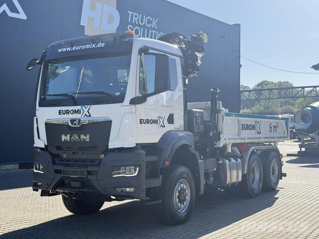 MAN TGS 28.440 TGS 28.440 6x4-4 3-Seiten-Kipper Hiab 3 Tipper trucks