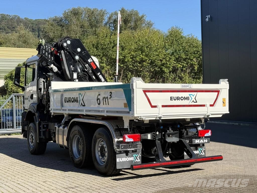 MAN TGS 28.440 TGS 28.440 6x4-4 3-Seiten-Kipper Hiab 3 Tipper trucks