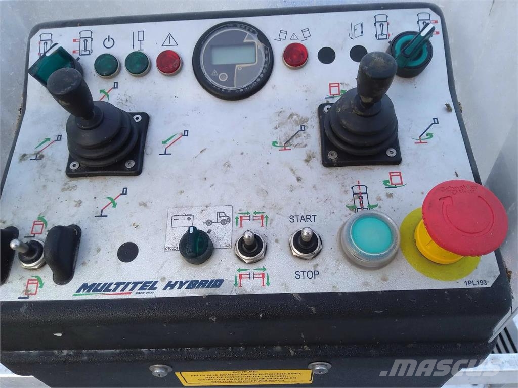 Multitel-Pagliero Multitel MT162EX (Hybrid) Auto korvtõstukid