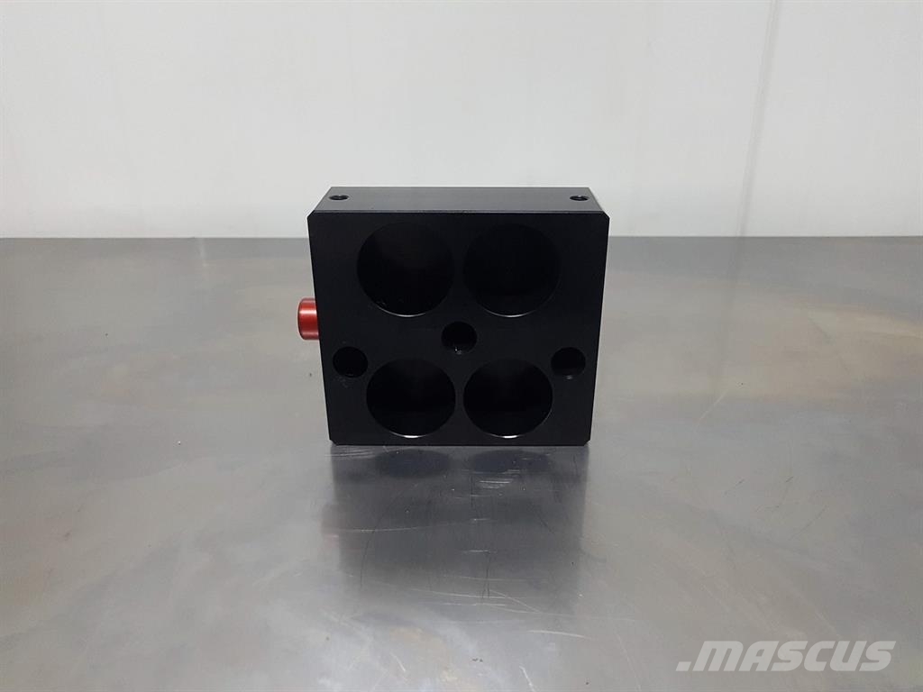  Stucchi DP4-Cover quick coupler/Schnellkupplung/Bl Hydraulics