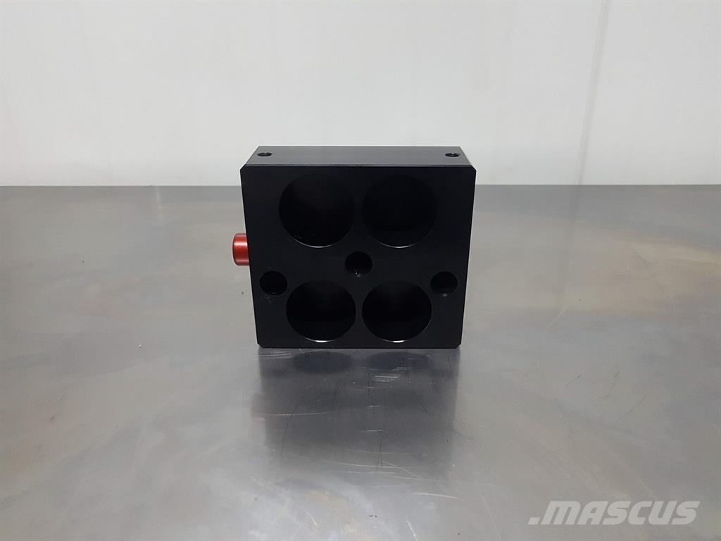 Stucchi DP4-Cover quick coupler/Schnellkupplung/Bl Hydraulics