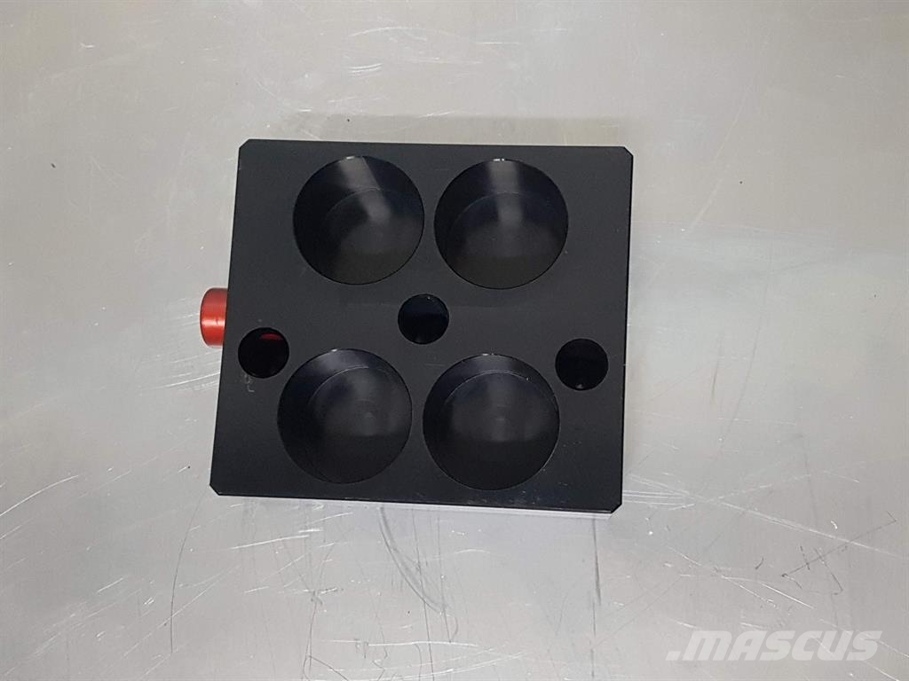 Stucchi DP4-Cover quick coupler/Schnellkupplung/Bl Hydraulics