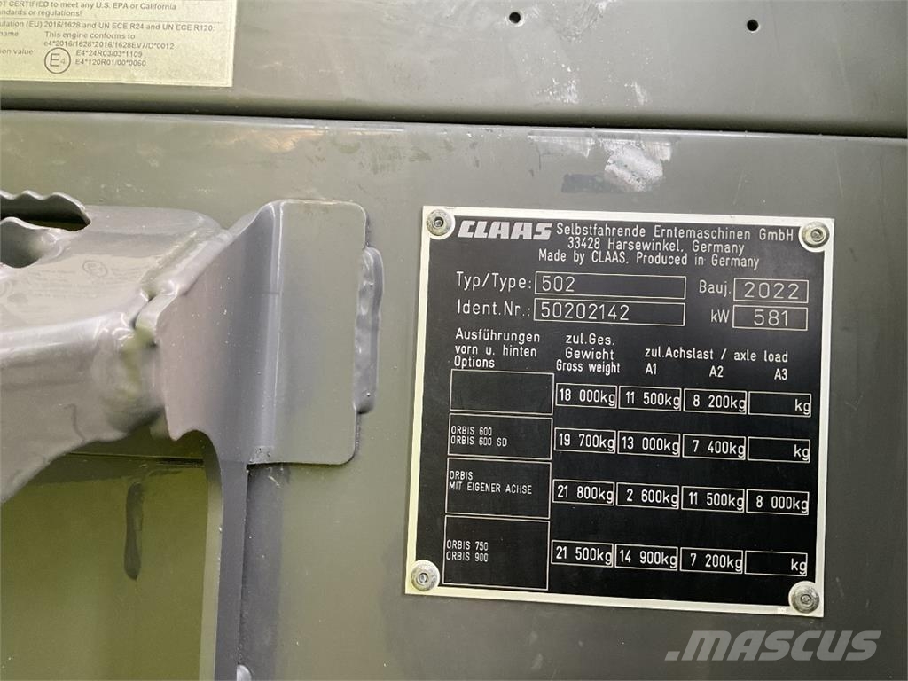 CLAAS Jaguar 970 حصادات الأعلاف