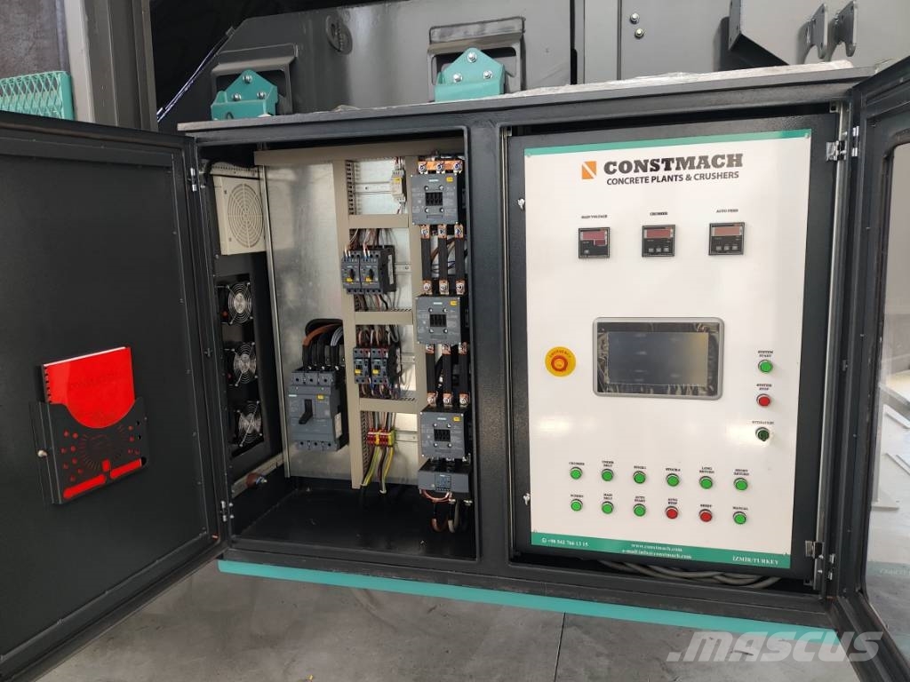 Constmach 60-80 TPH Mobile Tertiary Impact Crushing Plant Concasoare mobile