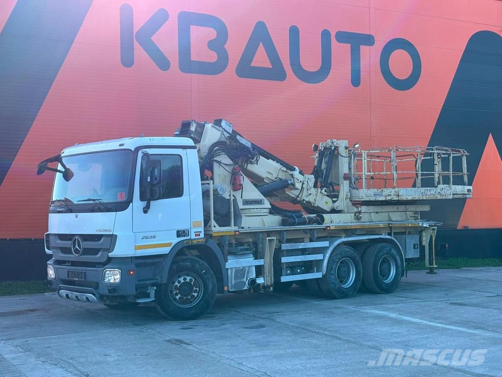 Mercedes-Benz Actros 2636 6x4 Normet Esslift 1000 / ONLY 22724 k Camiones grúa