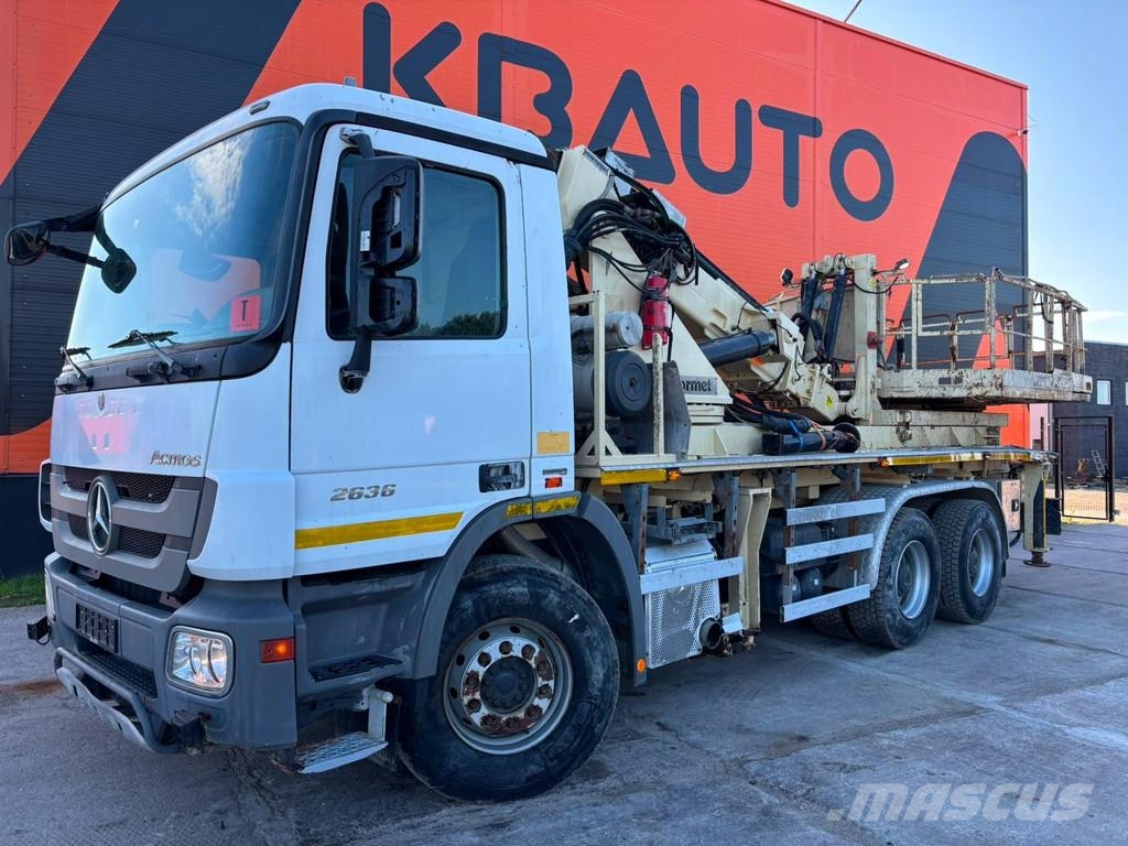 Mercedes-Benz Actros 2636 6x4 Normet Esslift 1000 / ONLY 22724 k Camiones grúa