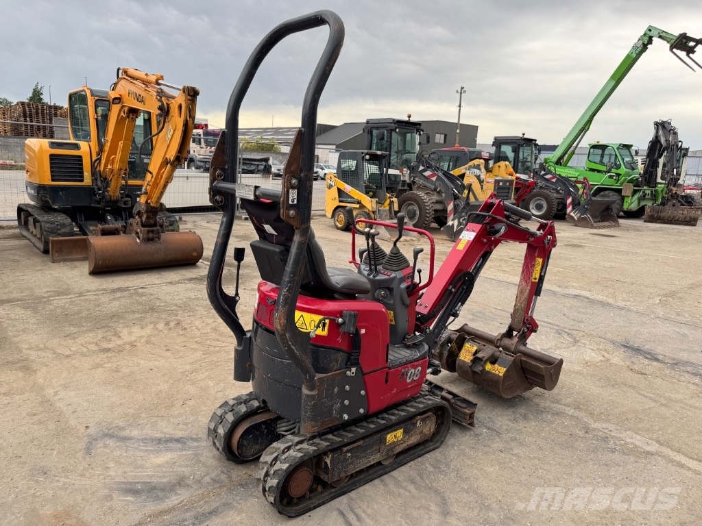 Yanmar SV08 (1F101) حفارات صغيرة أقل من 7 طن (حفارات صغيرة)