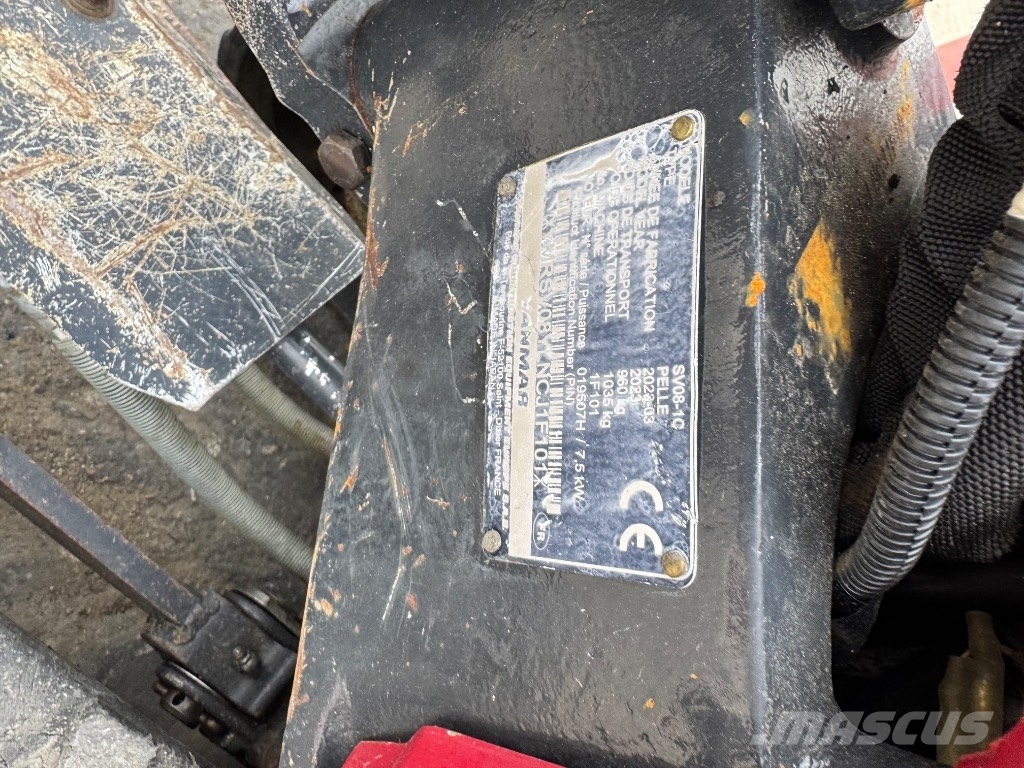 Yanmar SV08 (1F101) حفارات صغيرة أقل من 7 طن (حفارات صغيرة)