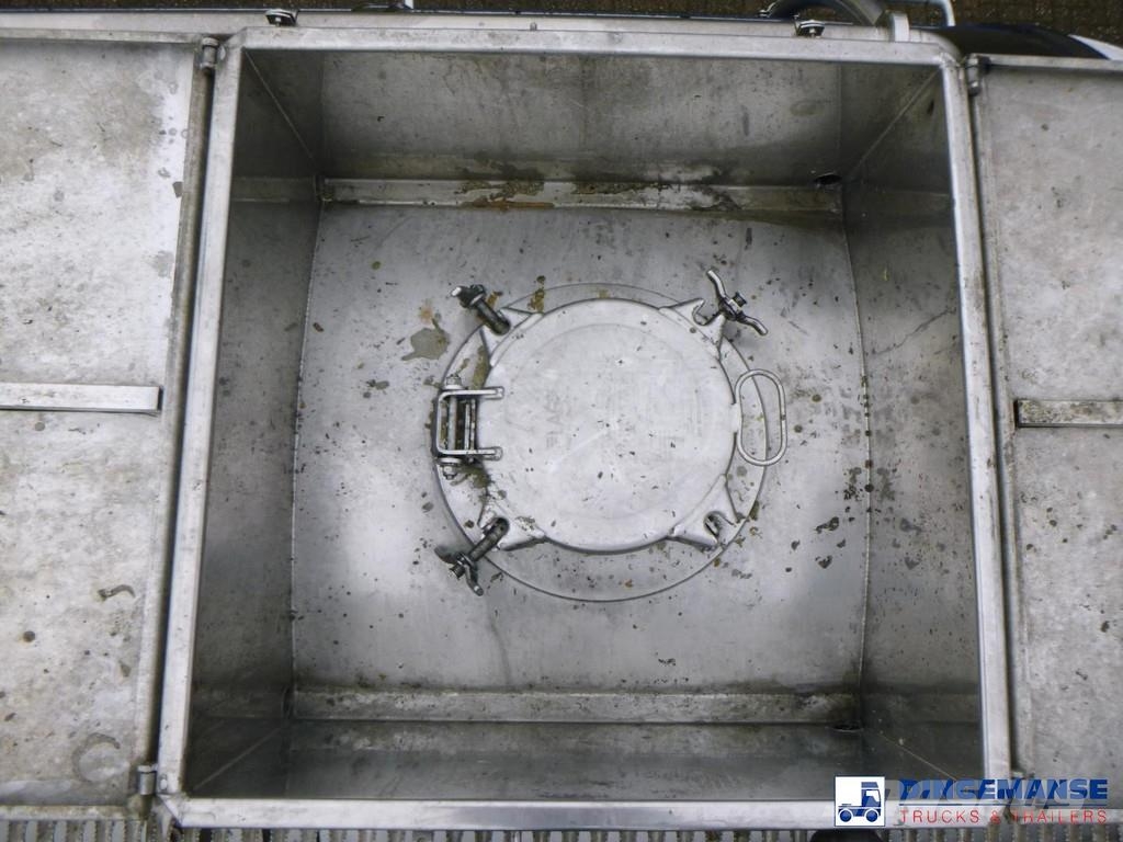 LAG Chemical tank inox L4BH 32.5 m3 / 3 comp نصف مقطورات مقطورة 