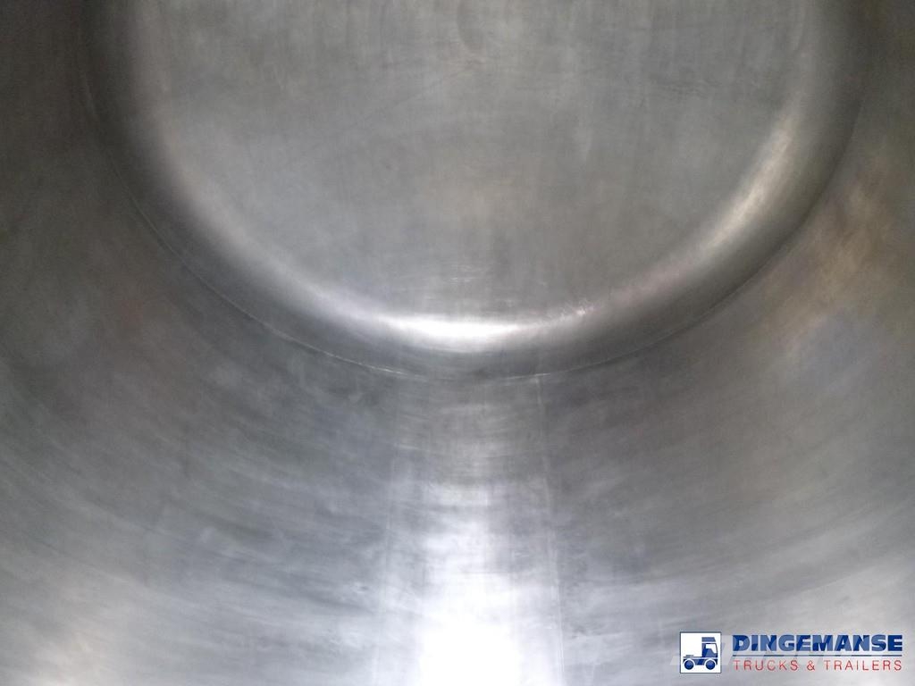 LAG Chemical tank inox L4BH 32.5 m3 / 3 comp نصف مقطورات مقطورة 