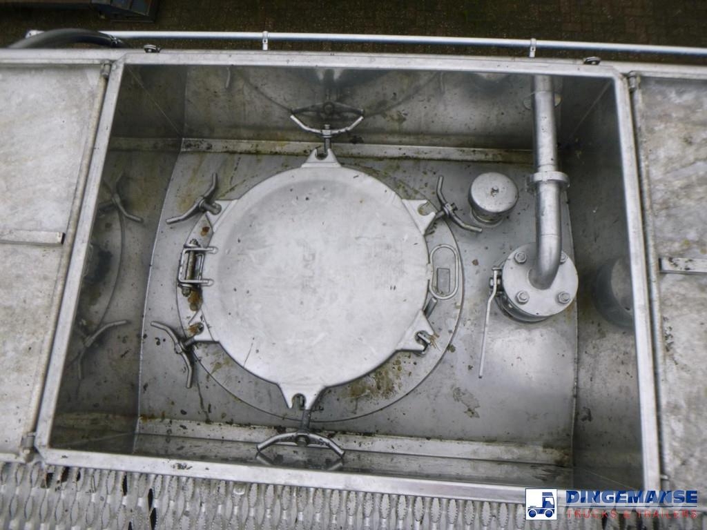 LAG Chemical tank inox L4BH 32.5 m3 / 3 comp نصف مقطورات مقطورة 
