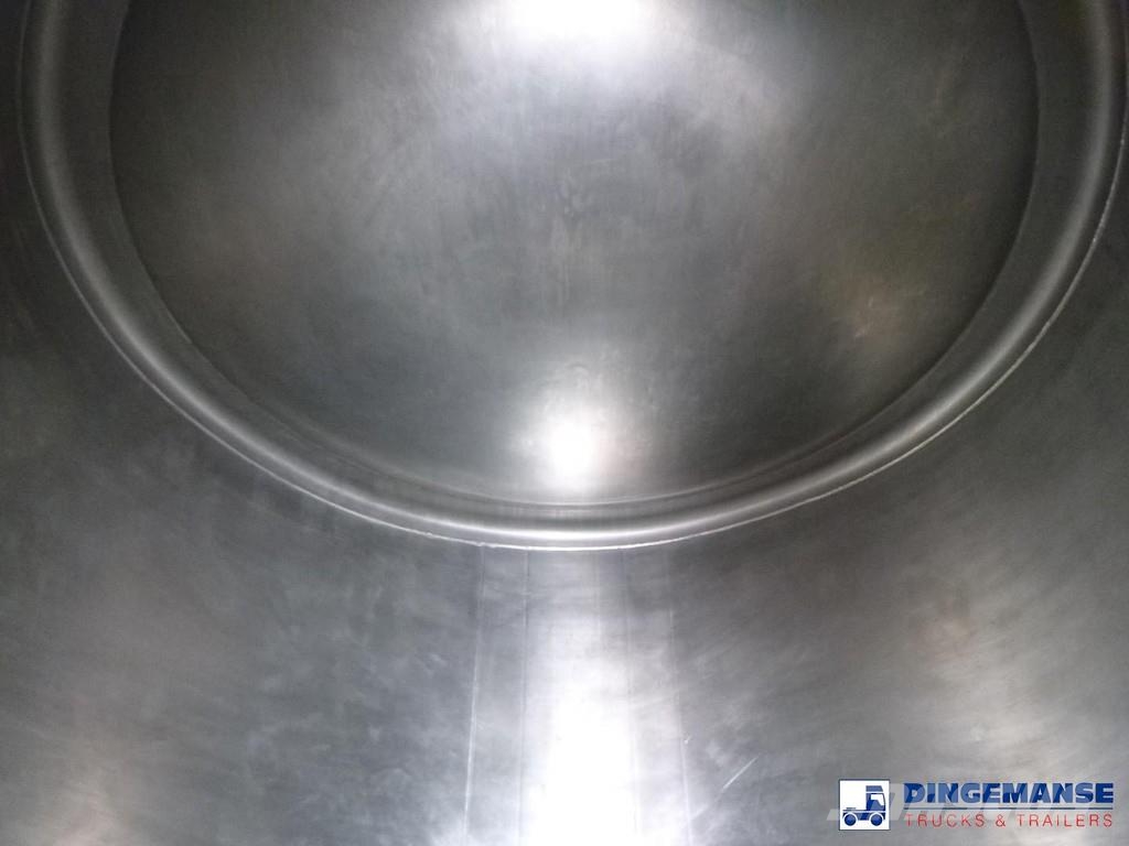 LAG Chemical tank inox L4BH 32.5 m3 / 3 comp نصف مقطورات مقطورة 