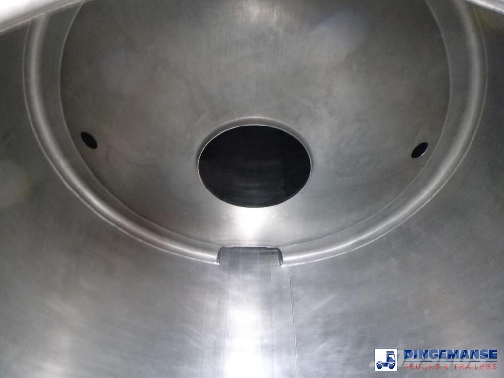 LAG Chemical tank inox L4BH 32.5 m3 / 3 comp نصف مقطورات مقطورة 