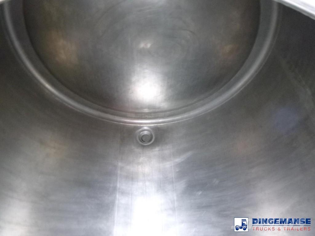 LAG Chemical tank inox L4BH 32.5 m3 / 3 comp نصف مقطورات مقطورة 
