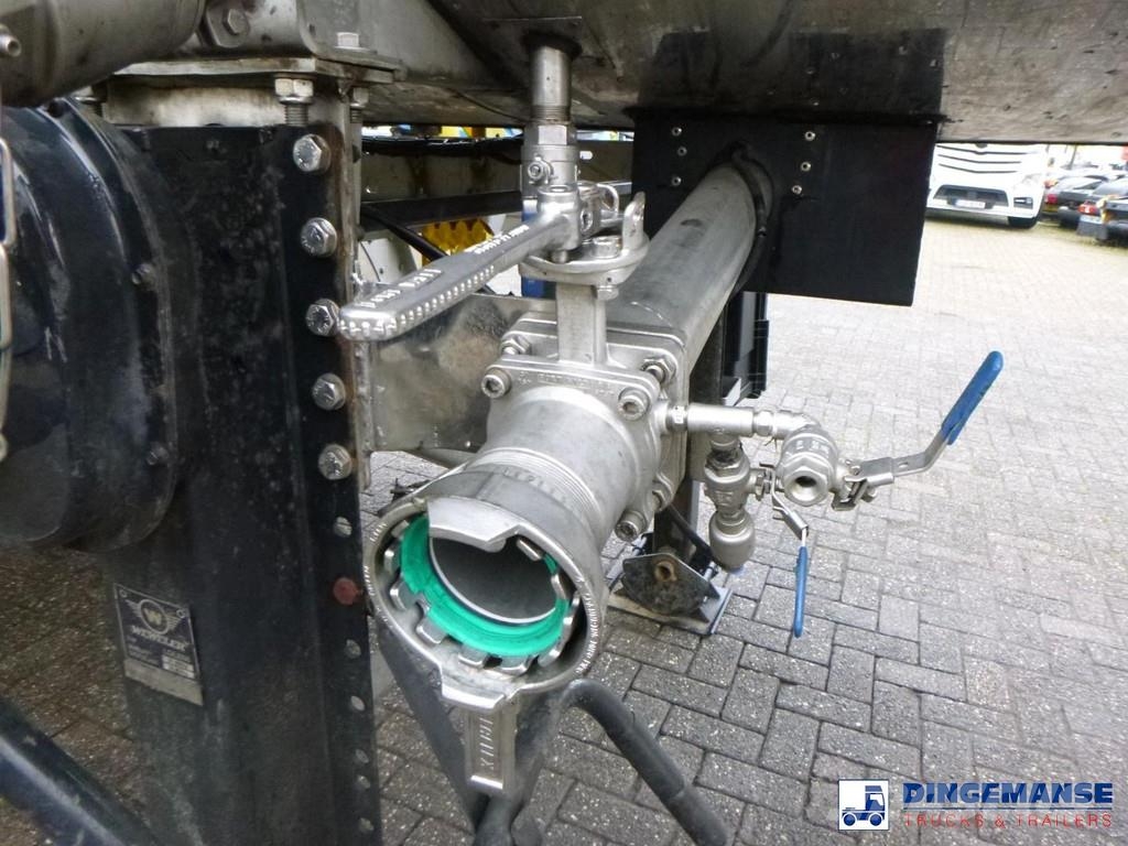 LAG Chemical tank inox L4BH 32.5 m3 / 3 comp نصف مقطورات مقطورة 