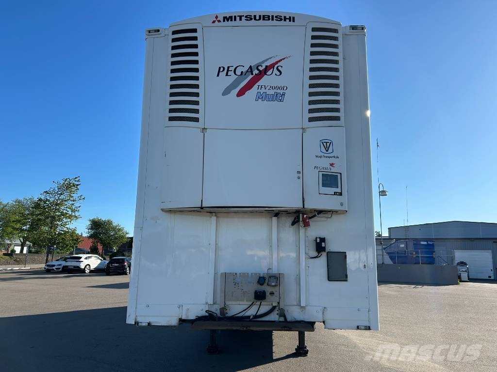 VAK Lättisolerad Skåptrailer öppningsbar sida DMC590 Kofferauflieger