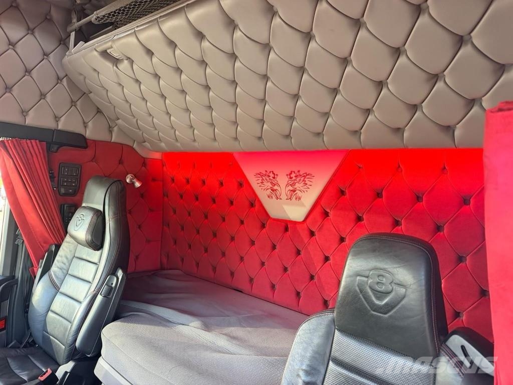Scania S520 6X2, full air, retarder, stand airco, 315wb Sadulveokid