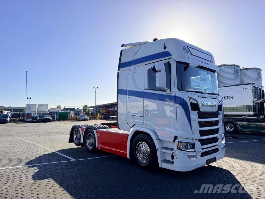 Scania S520 6X2, full air, retarder, stand airco, 315wb Sadulveokid