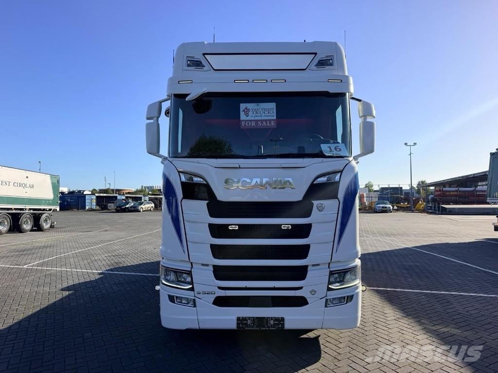 Scania S520 6X2, full air, retarder, stand airco, 315wb Sadulveokid
