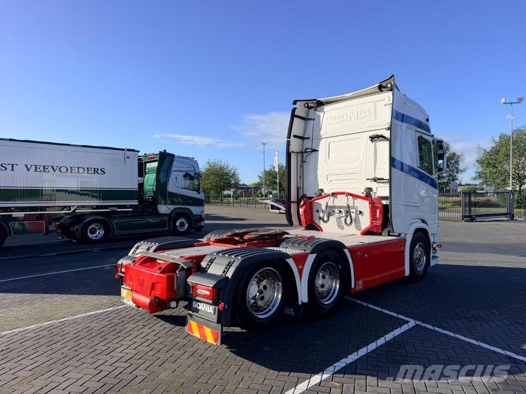 Scania S520 6X2, full air, retarder, stand airco, 315wb Sadulveokid