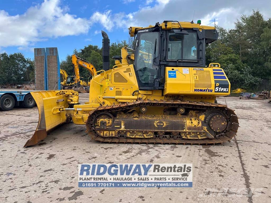Komatsu D 51 PXi-24EO Kāpurķēžu buldozeri