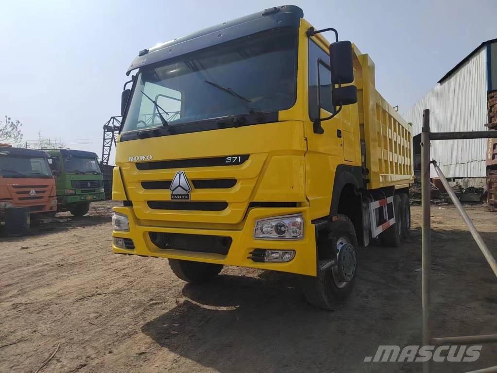 Howo 371 6x4 Savivarčių priekabų vilkikai
