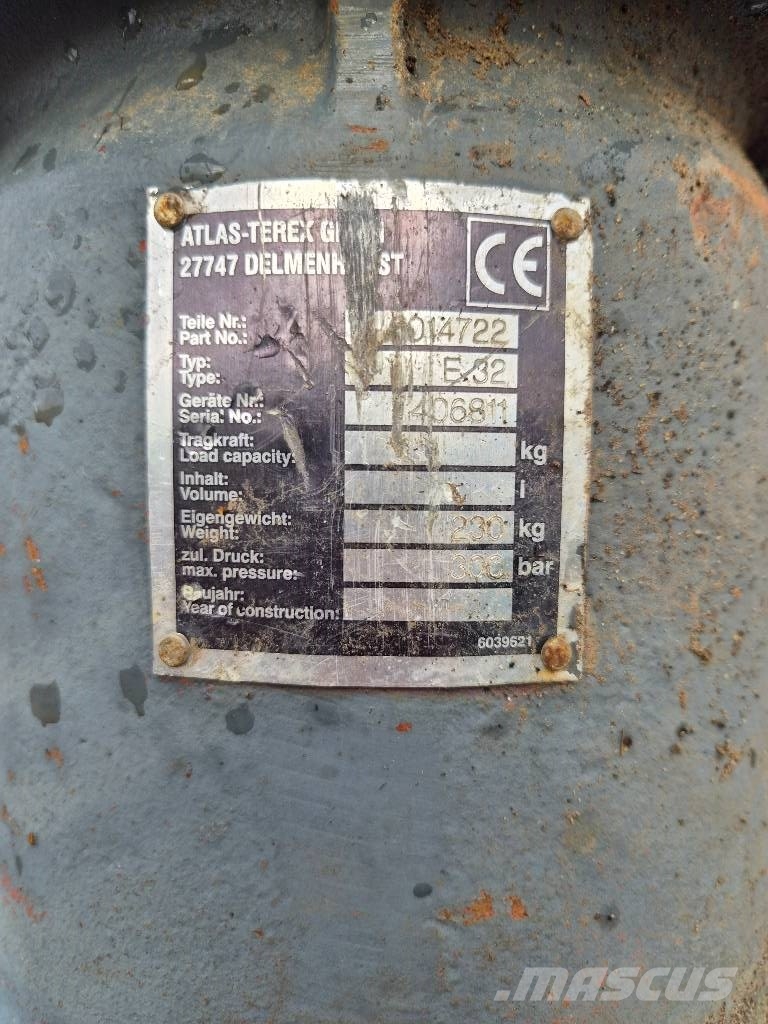 Atlas E39 Zweischalengreifer 1304/1404/1504/1604 Грейферы