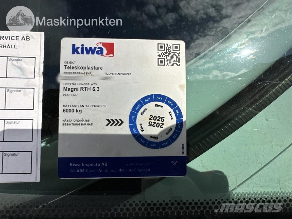 Magni RTH 6.30-V/D Τηλεσκοπικοί ανυψωτές