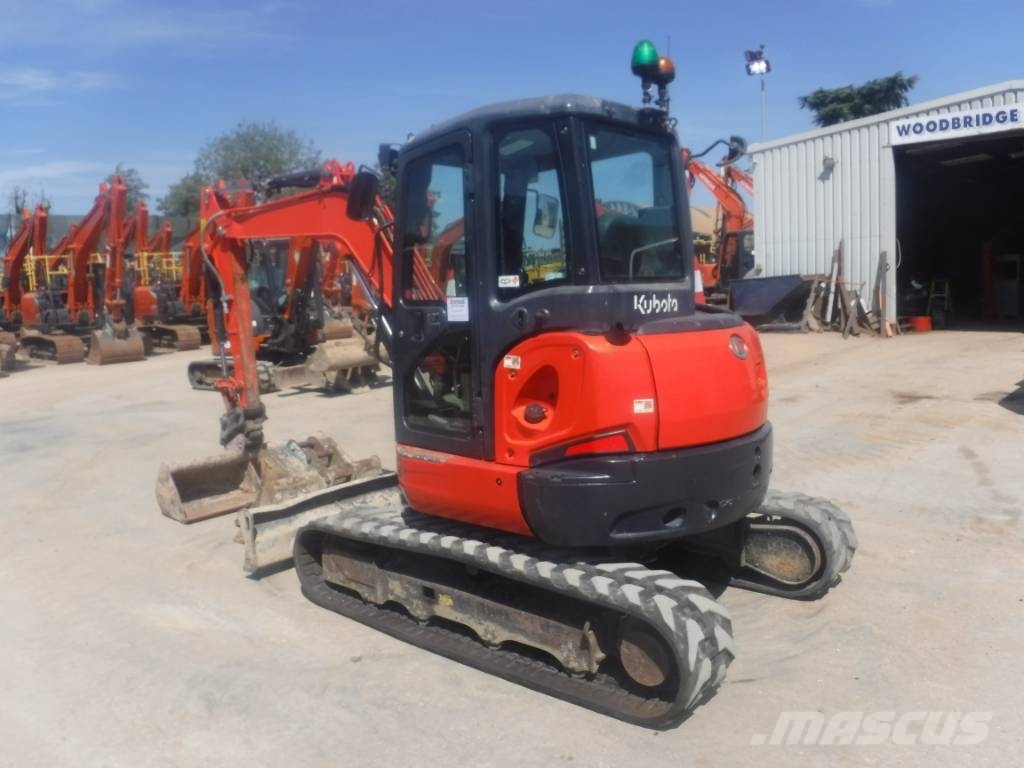 Kubota U 48-4 Mini ekskavatörler, 7 tona dek