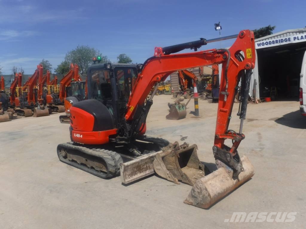 Kubota U 48-4 Mini ekskavatörler, 7 tona dek