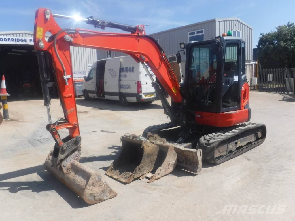 Kubota U 48-4 Mini ekskavatörler, 7 tona dek
