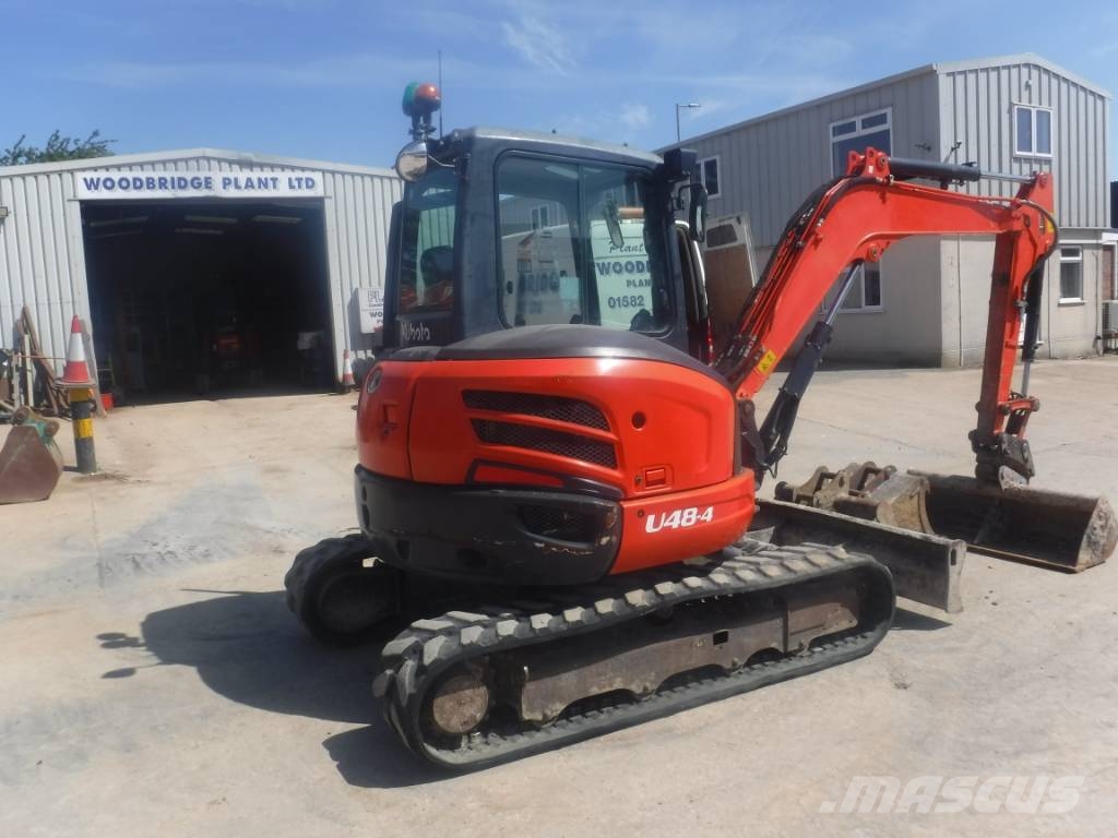 Kubota U 48-4 Mini ekskavatörler, 7 tona dek