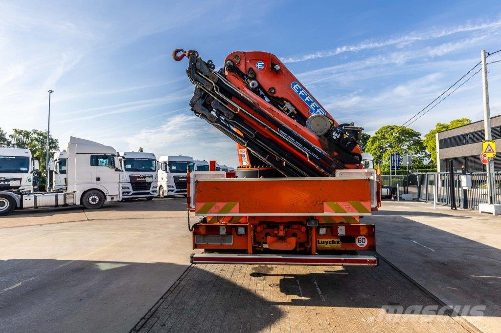 Mercedes-Benz ACTROS 2636 K-MP3 + EFFER 305/8S Camiones de cama baja