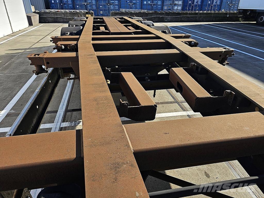 Kögel SW24 MULTI 2X 20, 1X30, 1X40, HIGHCUBE, 20FT MITTI Konteyner yari çekiciler