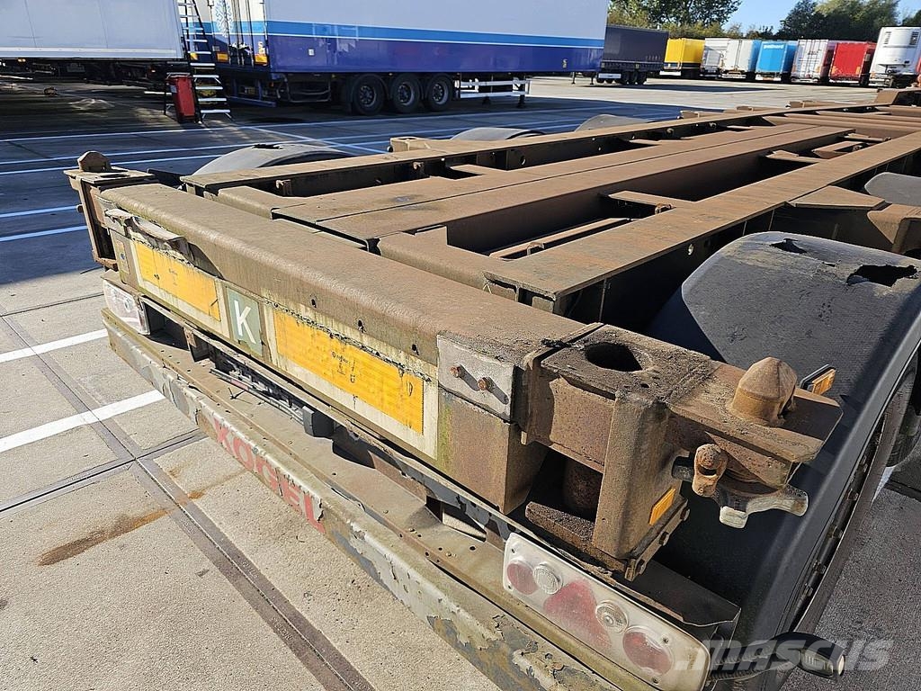 Kögel SW24 MULTI 2X 20, 1X30, 1X40, HIGHCUBE, 20FT MITTI Konteyner yari çekiciler