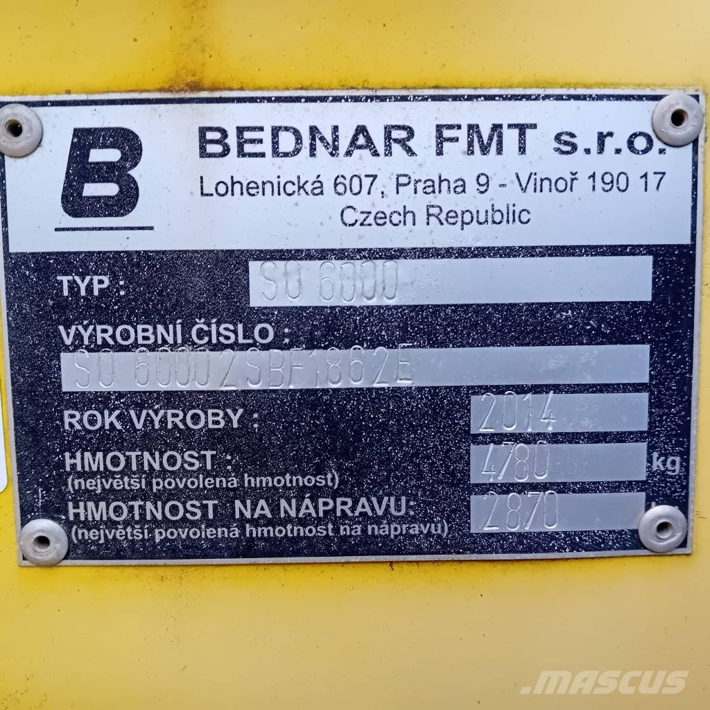 Bednar SO 6000 Podrivači