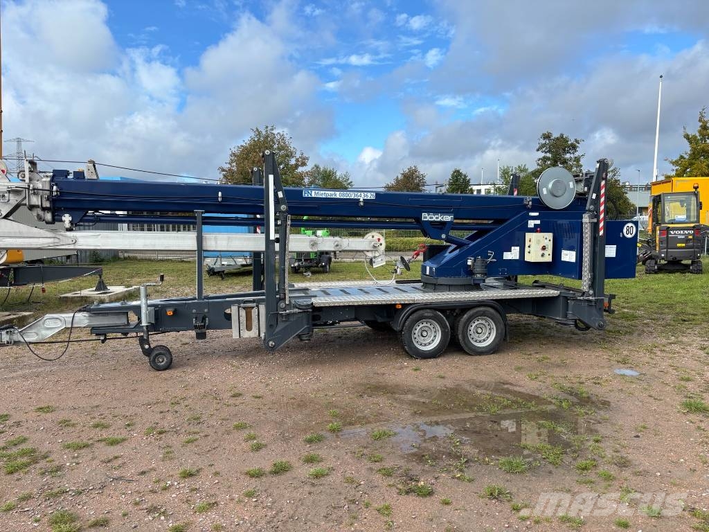 Böcker AHK 30 / 1500 KS mit Honda Motor 15,5 Andere Krane
