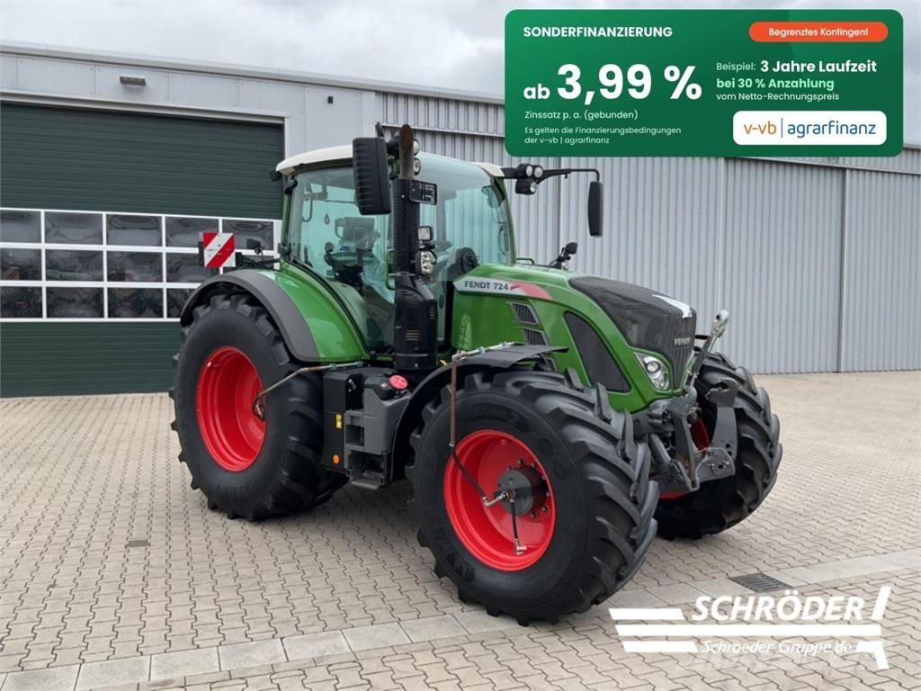 Fendt 724 S4 PROFI PLUS | RTK, VRC, SC Traktorit