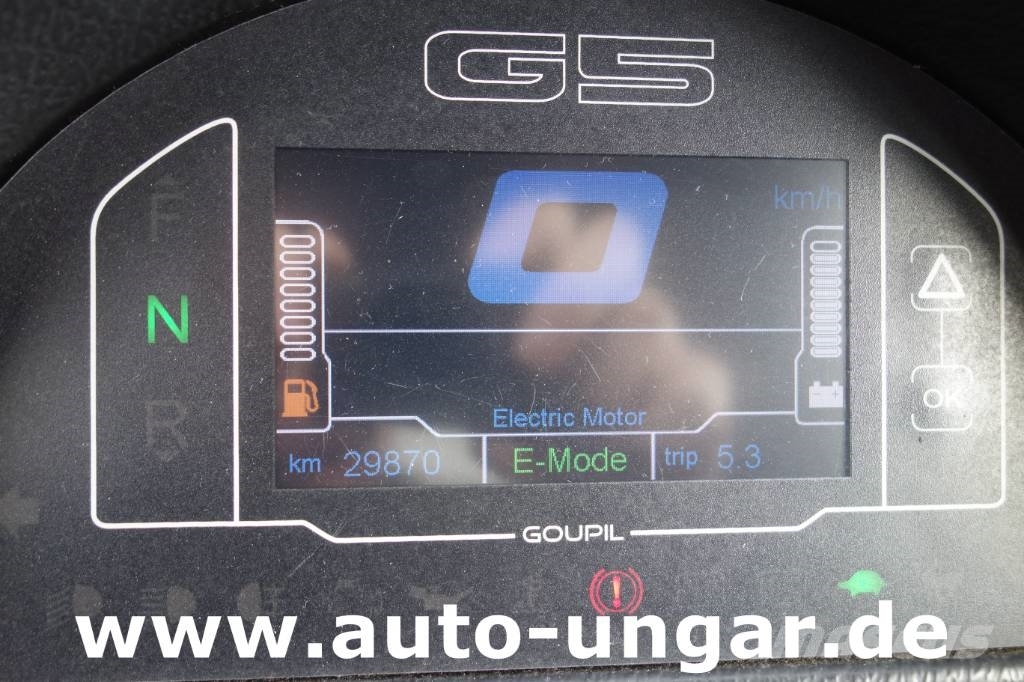 Goupil G5 E Lithium Bj2016 Müllkipper Kipper mit Hochdruc Hjælpemaskiner