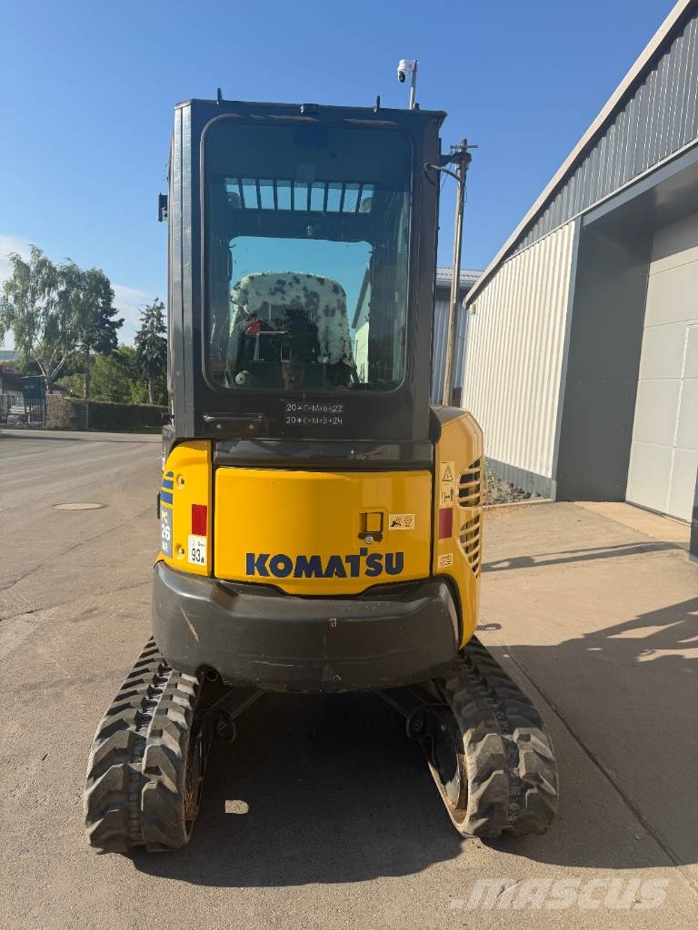 Komatsu PC 26 MR-3 Miniexcavadoras