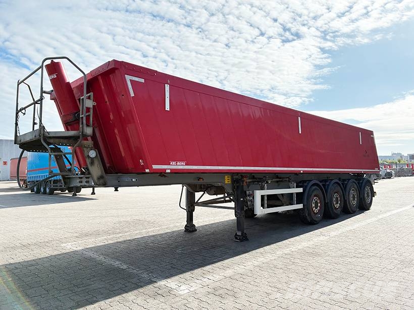 Kel-Berg Tipper / Alukastenmulde Kipper 37 m3 Semi-reboques basculantes