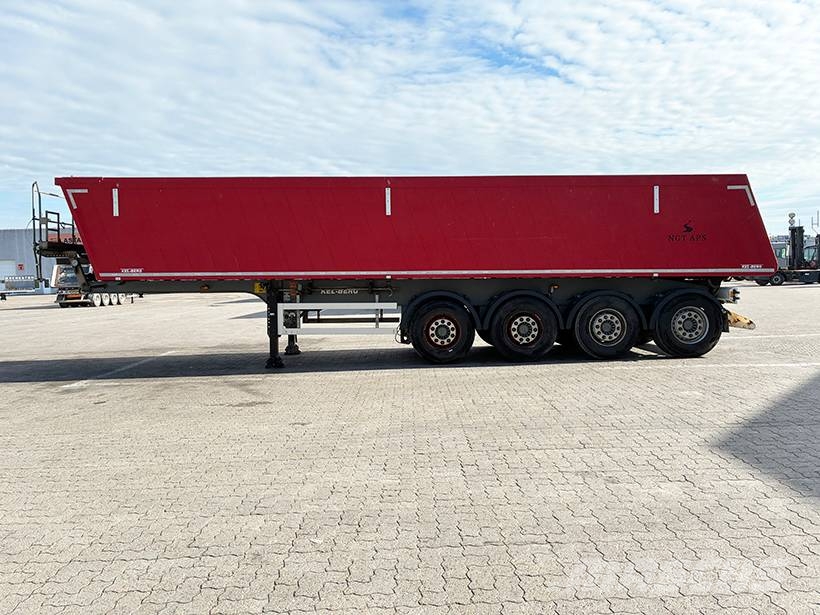 Kel-Berg Tipper / Alukastenmulde Kipper 37 m3 Semi-reboques basculantes