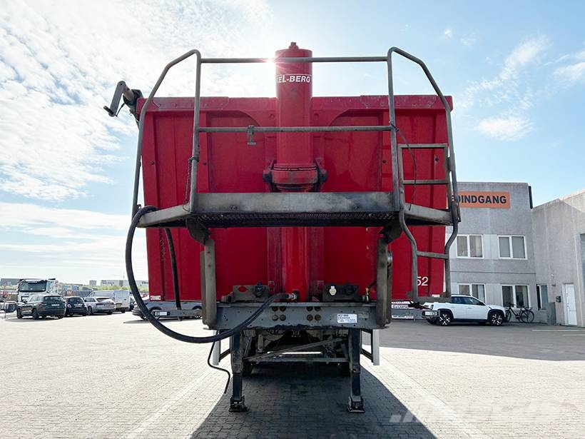 Kel-Berg Tipper / Alukastenmulde Kipper 37 m3 Semi-reboques basculantes