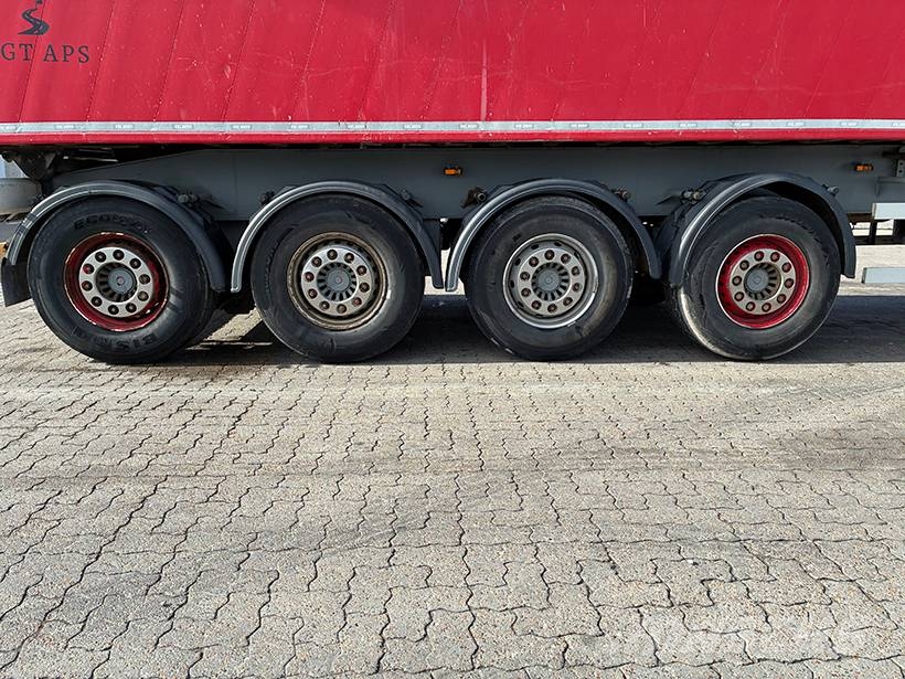 Kel-Berg Tipper / Alukastenmulde Kipper 37 m3 Semi-reboques basculantes