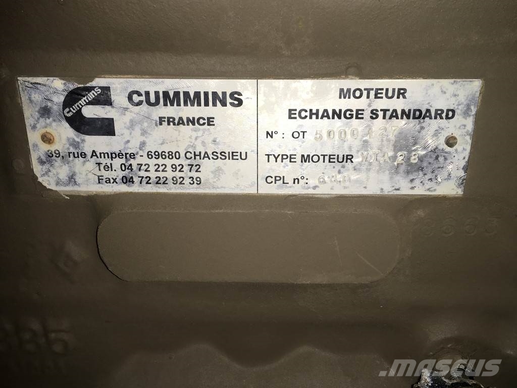 Cummins VTA28 CPL680 USED Двигуни