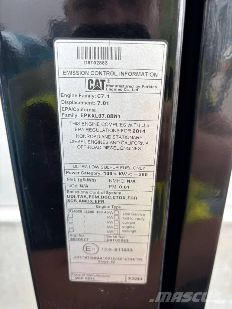CAT M 320 F Mobilbagger