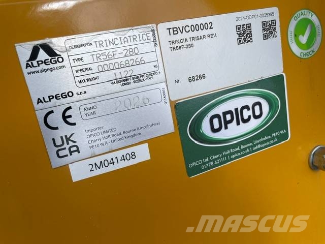 Alpego TR56F 280 Gadanheiras e cortadores de folhas para pastos