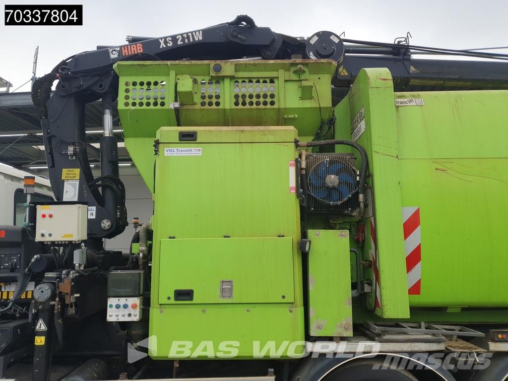 Scania P360 P 8X2 Hiab 211 BW 3-hipro Crane Kran VDL Tran Komunalni tovornjaki