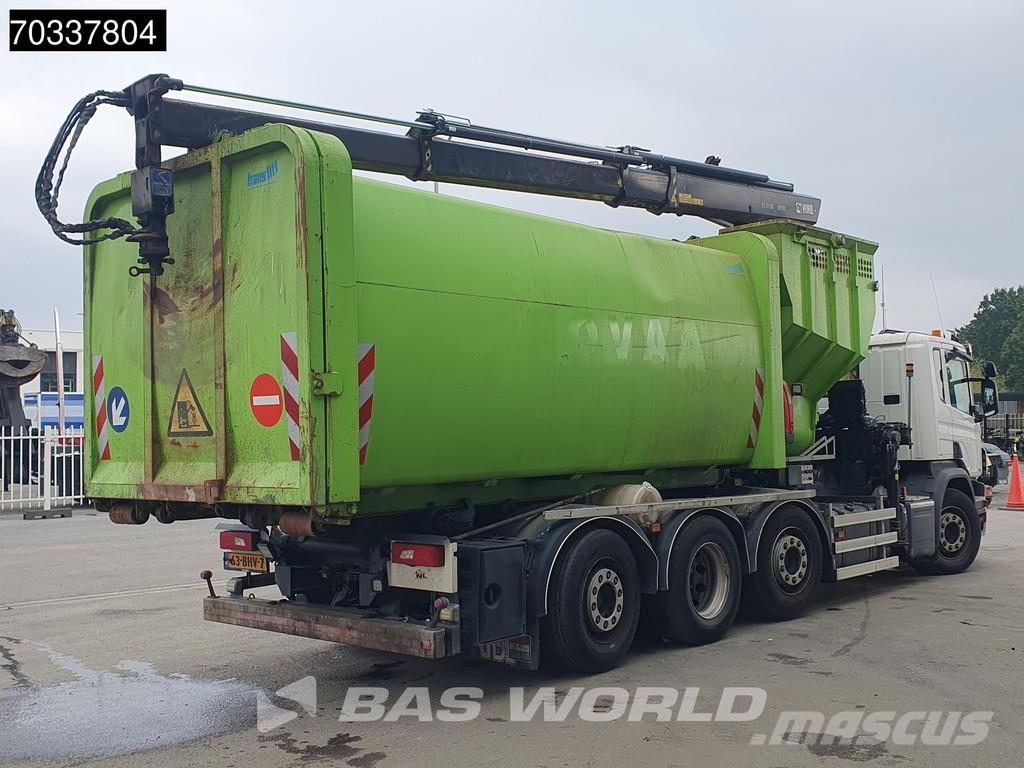 Scania P360 P 8X2 Hiab 211 BW 3-hipro Crane Kran VDL Tran Komunalni tovornjaki